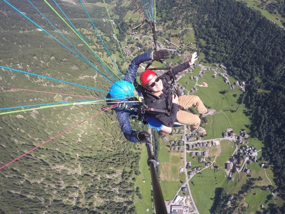 Hoch über der Aletsch Arena